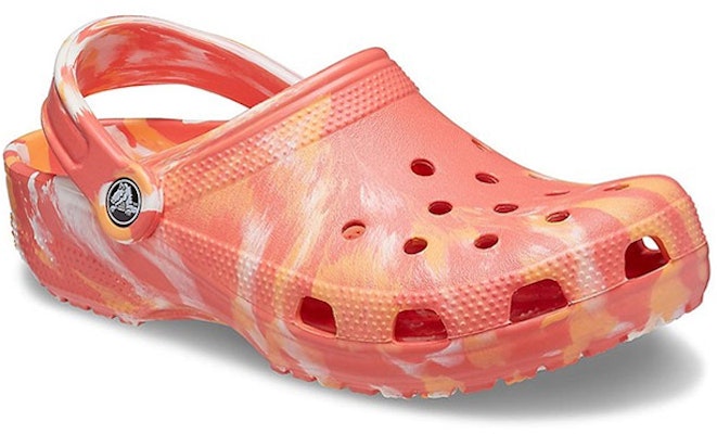 Crocs Beach Orange Marble Sandals 206867-6SN Lookbook Crocs Beach Orange Marble Sandals 206867-6SN