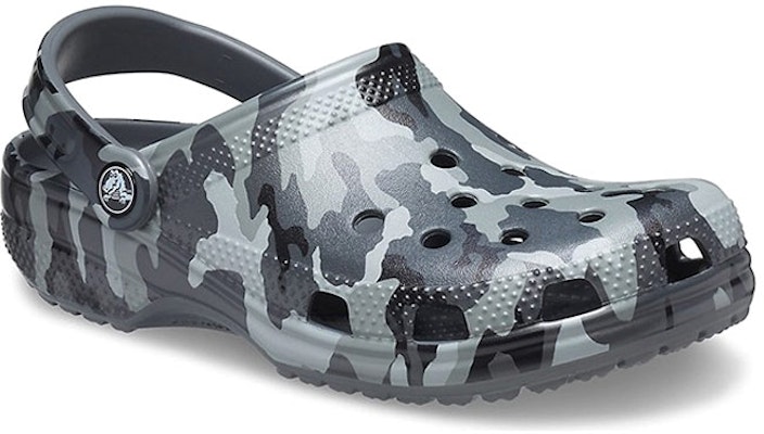 Crocs 沙滩凉鞋 灰色迷彩 男女款 206454-0IE Lookbook Crocs 沙滩凉鞋 灰色迷彩 男女款 206454-0IE