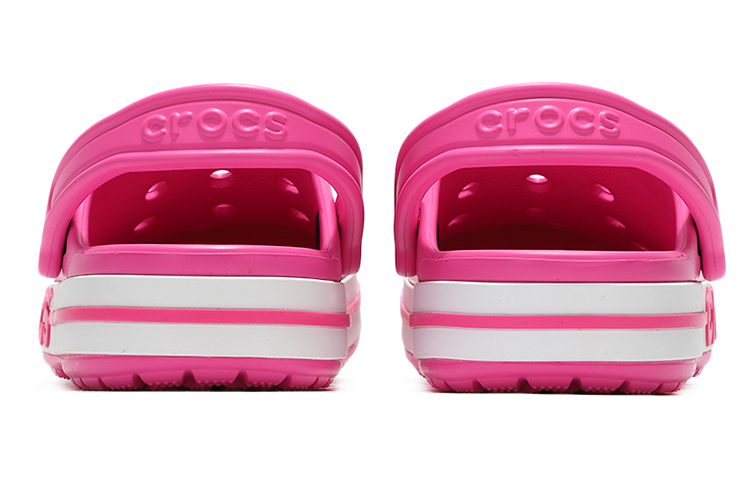 Shop Crocs Zapatos de Playa Rosa 205089-6QQ