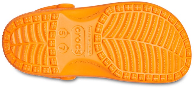 Crocs Beach Unisex Sandalias Naranja Brillante 10001-83A Sizing Crocs Beach Unisex Sandalias Naranja Brillante 10001-83A