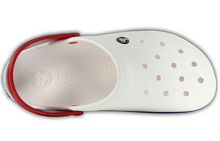 Order Crocs Pantai Unisex Sandal Putih Biru 'White Blue' 11016-11I