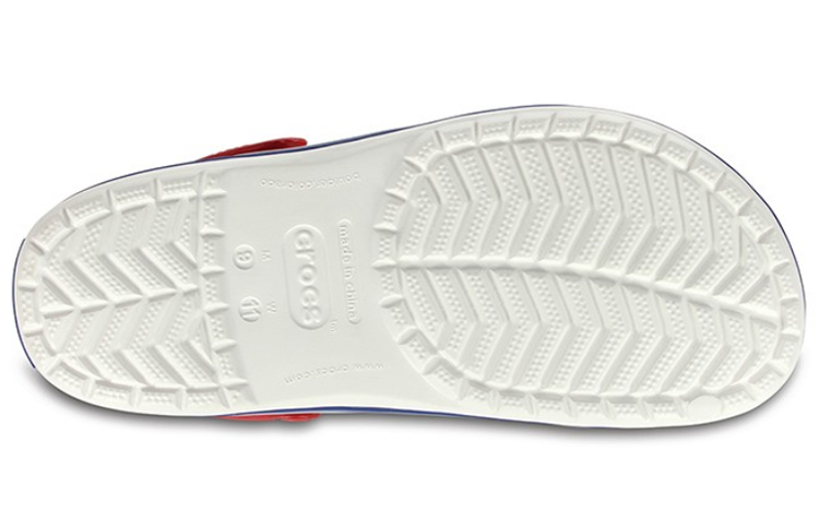 Shop Crocs Pantai Unisex Sandal Putih Biru 'White Blue' 11016-11I