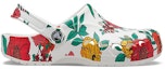 Order Crocs Beach White Flowers Sandals 'White Red Green' 206230-10D