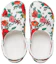 Shop Crocs 贝雅克骆格 沙滩洞洞凉鞋 白色 花卉