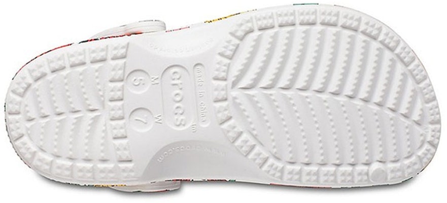 Sandal Crocs Putih Bunga Pantai 'Putih Merah Hijau' 206230-10D Purchase Sandal Crocs Putih Bunga Pantai 'Putih Merah Hijau' 206230-10D