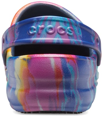 Crocs Bistro 圖案木屐 舒適輕便休閒涼鞋 海軍藍 Details for Crocs Bistro 圖案木屐 舒適輕便休閒涼鞋 海軍藍
