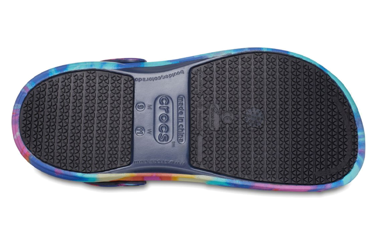 Sizing Crocs Bistro Zueco Tie Dye Colorido 204044-410