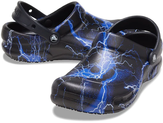 Crocs Bistro Zuecos 'Rayos Negros Relámpago' 204044-0GZ Shop Crocs Bistro Zuecos 'Rayos Negros Relámpago' 204044-0GZ