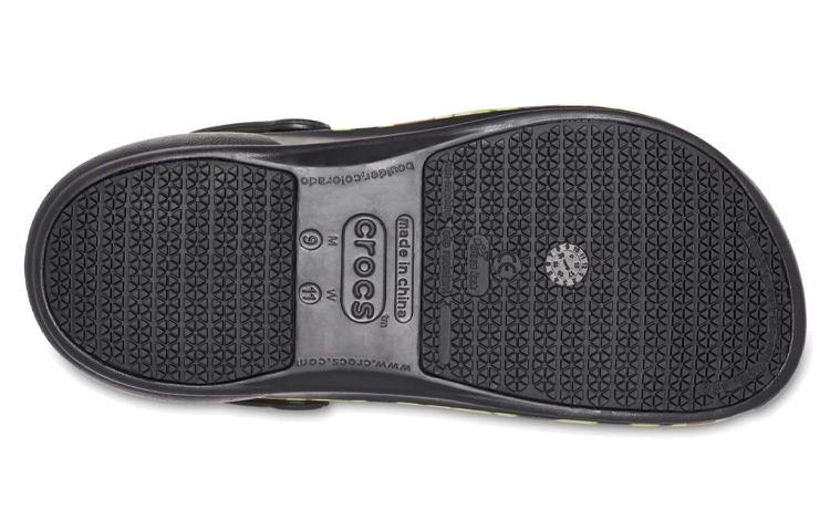 Sizing Crocs Bistro Graphic Clog 'Avocado Pattern' 204044-09W