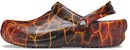 Crocs Bistro Graphic Clog 'Hitam Merah' 204044-0X9