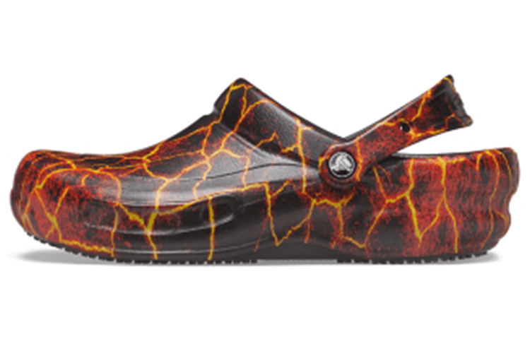 Crocs Bistro Graphic Clog 'Black Red' 204044-0X9