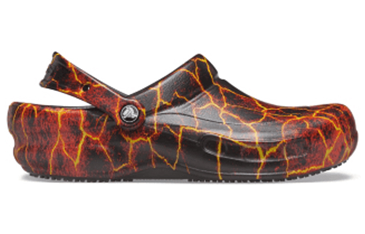 Order Crocs Bistro Graphic Klomp ''Zwart Rood'' 204044-0X9