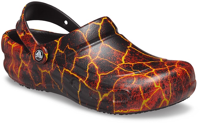 Crocs Bistro Grafis 'Hitam Merah' Clog 204044-0X9 Lookbook Crocs Bistro Grafis 'Hitam Merah' Clog 204044-0X9