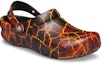 Lookbook Crocs Bistro Graphic Clog 'Hitam Merah' 204044-0X9
