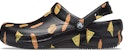 Crocs Bistro Graphic Clog Kasual Gaya Sandal Hitam 204044-0FN