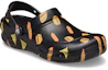 Lookbook Sandal Crocs Bistro Grafis Hitam Kasual Stylish 204044-0FN