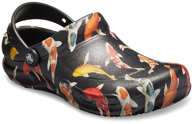 Crocs Bistro Graphic Clogs 'Black Multi' 204044-0S3 Lookbook Crocs Bistro Graphic Clogs 'Black Multi' 204044-0S3