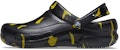 Crocs Bistro Graphic Clogs 'Hitam Kuning' 204044-064