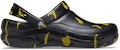 Crocs Bistro Graphic Clogs 'Hitam Kuning' 204044-064