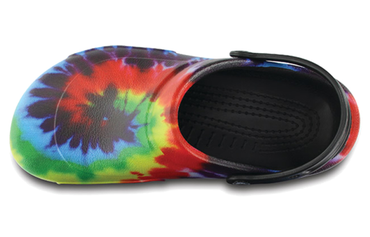 Lookbook Crocs Bistro Grafis Clogs 'Biru Multi' 204044-0C4