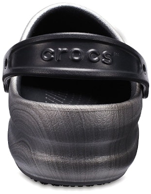 Crocs Bistro Graphic Clogs 'Silver Black' 204044-041 Purchase Crocs Bistro Graphic Clogs 'Silver Black' 204044-041