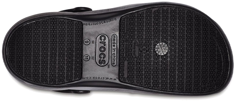 Crocs Bistro Graphic Clogs 'Silver Black' 204044-041 Details for Crocs Bistro Graphic Clogs 'Silver Black' 204044-041