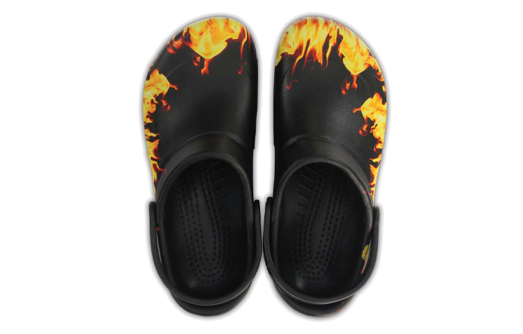 Shop Crocs Bistro Graphic Clogs 'Yellow Black' 204044-001