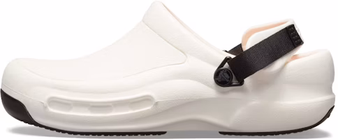 Crocs Bistro Pro Literide Clogs 'White Black Orange' 205669-100 Crocs Bistro Pro Literide Clogs 'White Black Orange' 205669-100