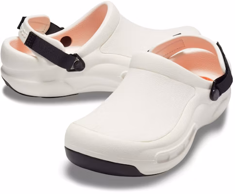 Crocs Bistro Pro Literide Clogs 'Putih Hitam Oranye' 205669-100 Lookbook Crocs Bistro Pro Literide Clogs 'Putih Hitam Oranye' 205669-100