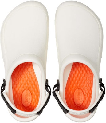 Crocs Bistro Pro Literide Clogs 'Putih Hitam Oranye' 205669-100 Shop Crocs Bistro Pro Literide Clogs 'Putih Hitam Oranye' 205669-100