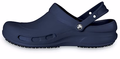 Crocs Bistro Slip Resistant Clogs 'Navy' 10075-410 Crocs Bistro Slip Resistant Clogs 'Navy' 10075-410