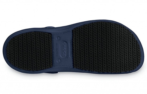 Crocs Bistro Slip Resistant Clogs 'Navy' 10075-410 Sizing Crocs Bistro Slip Resistant Clogs 'Navy' 10075-410