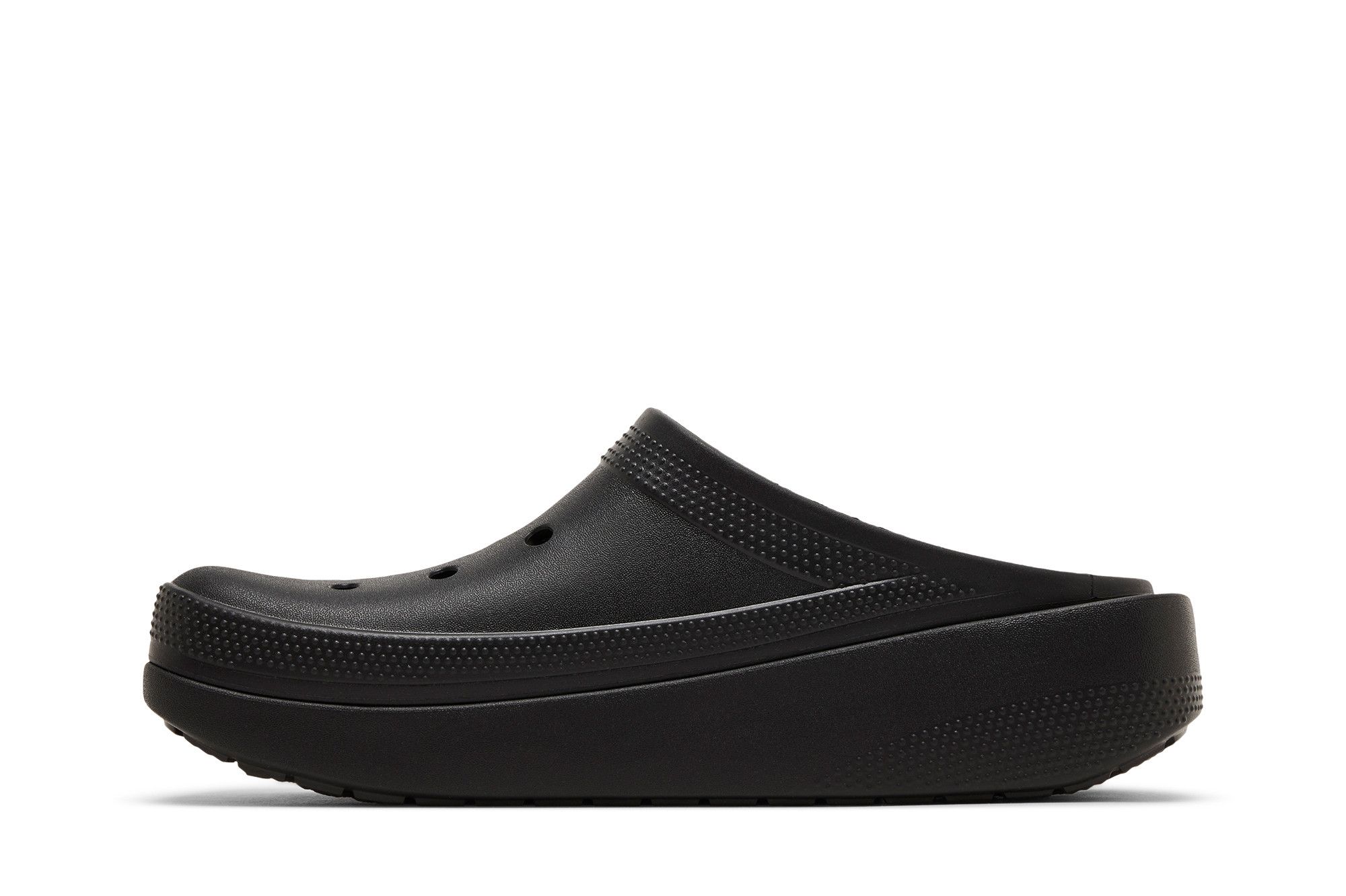 Shop Crocs卡骆驰  圆头舒适洞洞鞋 男款 黑色