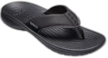 Lookbook Crocs Bogota Flip 'Kasual Hitam Ringkas' 204971-060
