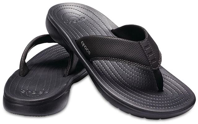 Crocs Bogota Flip 'Kasual Hitam Ringkas' 204971-060 Shop Crocs Bogota Flip 'Kasual Hitam Ringkas' 204971-060