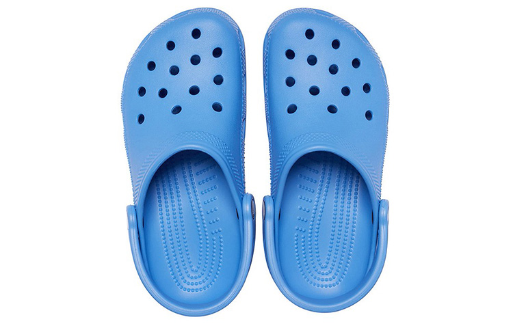 Shop Sandali Crocs Traspiranti Comodi Spiaggia Sport Unisex Blu 10001-4SN