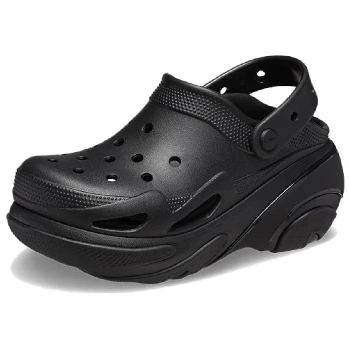 Crocs Bubble Crush Clog 'Triple Black'