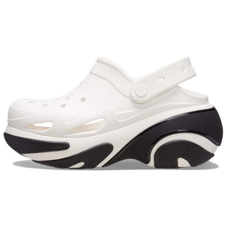 Crocs Bubble Crush Clog White Black 210061-100