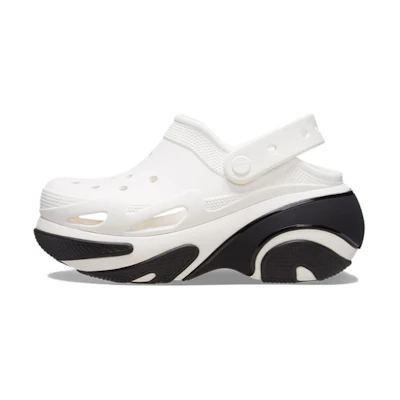 Crocs Bubble Crush Clog White Black