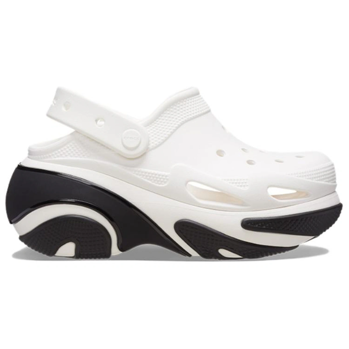Crocs Bubble Crush Clog White Black