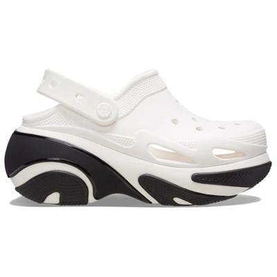 Crocs Bubble Crush Clog White Black