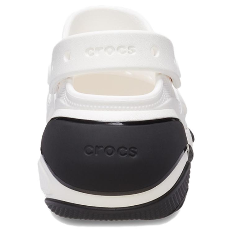 Sizing Crocs Bubble Crush Zueco Blanco Negro 210061-100
