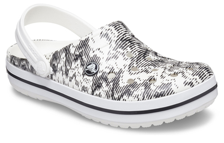 Crocs Cardio Wave Clogs 'White Black' 圖 3