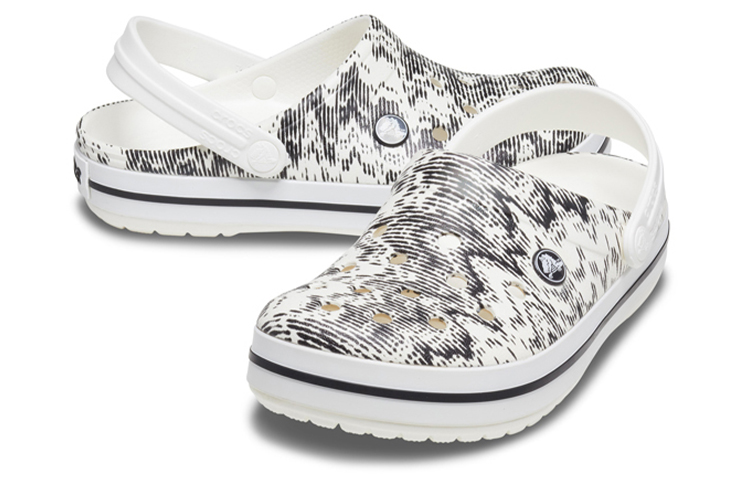 Crocs Cardio Wave Clogs 'White Black' 圖 4