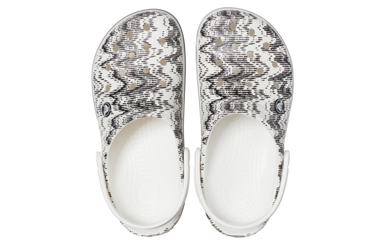 Crocs Cardio Wave Clogs 'White Black' 圖 5
