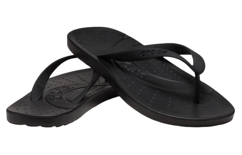 Shop 크록스 캐주얼 플립플랍 '블랙' (Keurokeuseu Kaejuerwol Peulrippeullap 'Beullaek') 210089-001