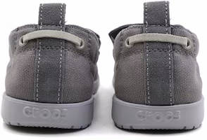 Lookbook Crocs卡駱馳 一腳蹬 防滑耐磨 低幫 運動休閒鞋 男款 灰
