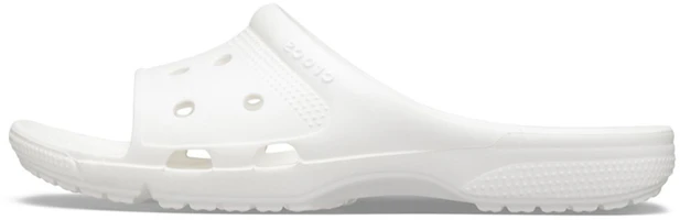 Crocs CCrocs Classic Clog Casual Unisex White Slippers 205315-100 Crocs CCrocs Classic Clog Casual Unisex White Slippers 205315-100