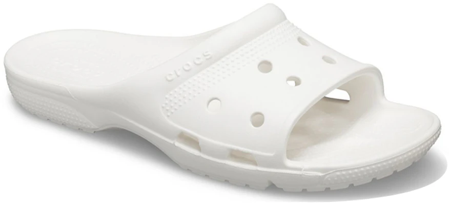 Crocs CCrocs Classic Clog Casual Unisex White Slippers 205315-100 Lookbook Crocs CCrocs Classic Clog Casual Unisex White Slippers 205315-100