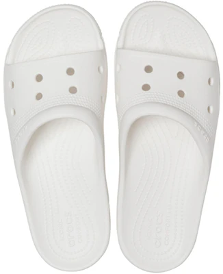 Crocs CCrocs Classic Clog Casual Unisex White Slippers 205315-100 Purchase Crocs CCrocs Classic Clog Casual Unisex White Slippers 205315-100